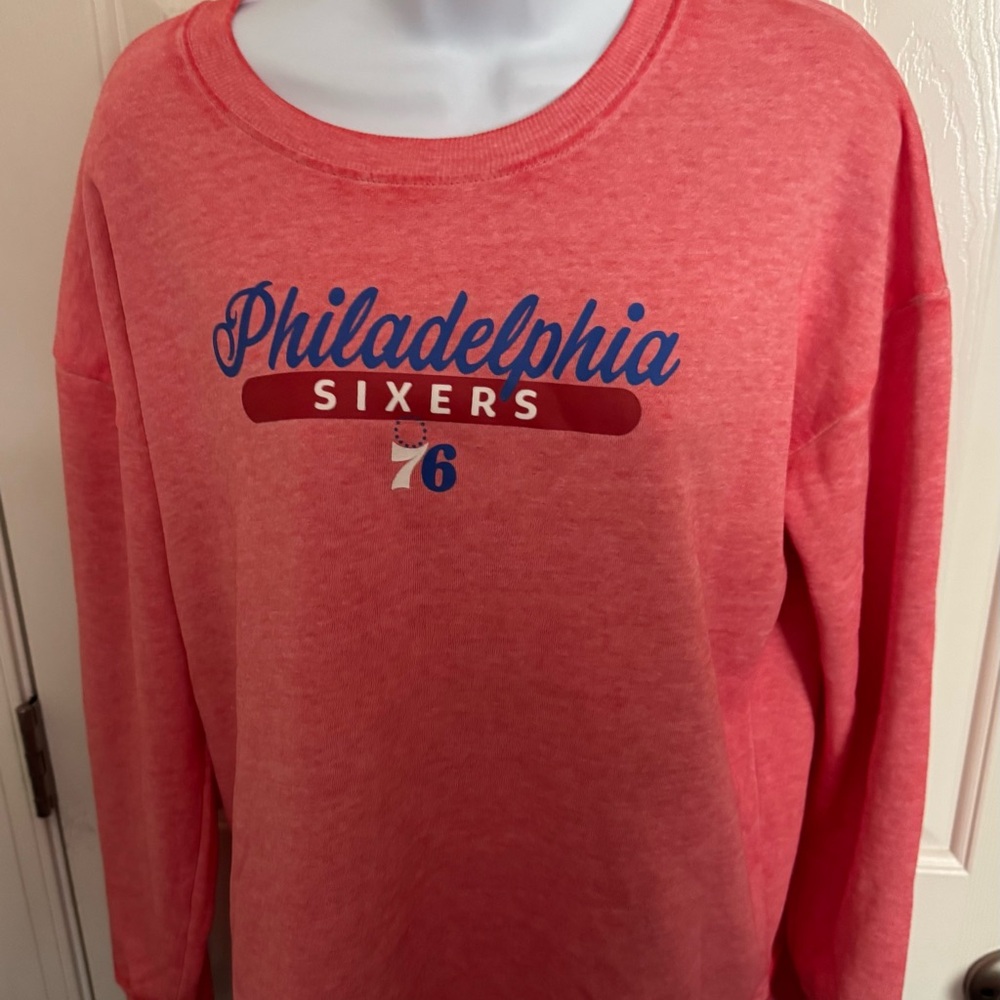 NBA Philadelphia 76ers Sweatshirt Large NEW